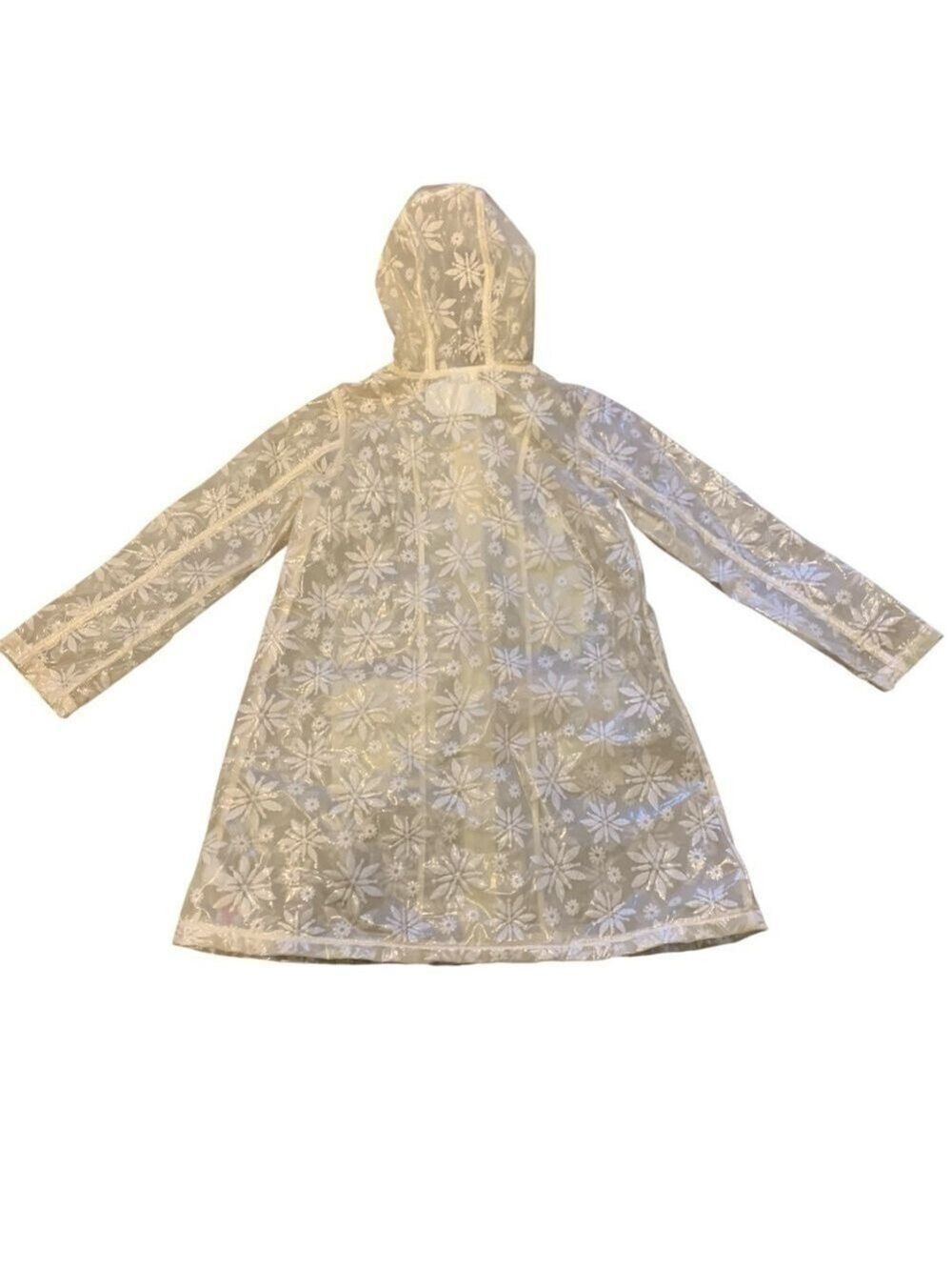 DISNEY Frozen Raincoat size 7/8 - Picture 3 of 9